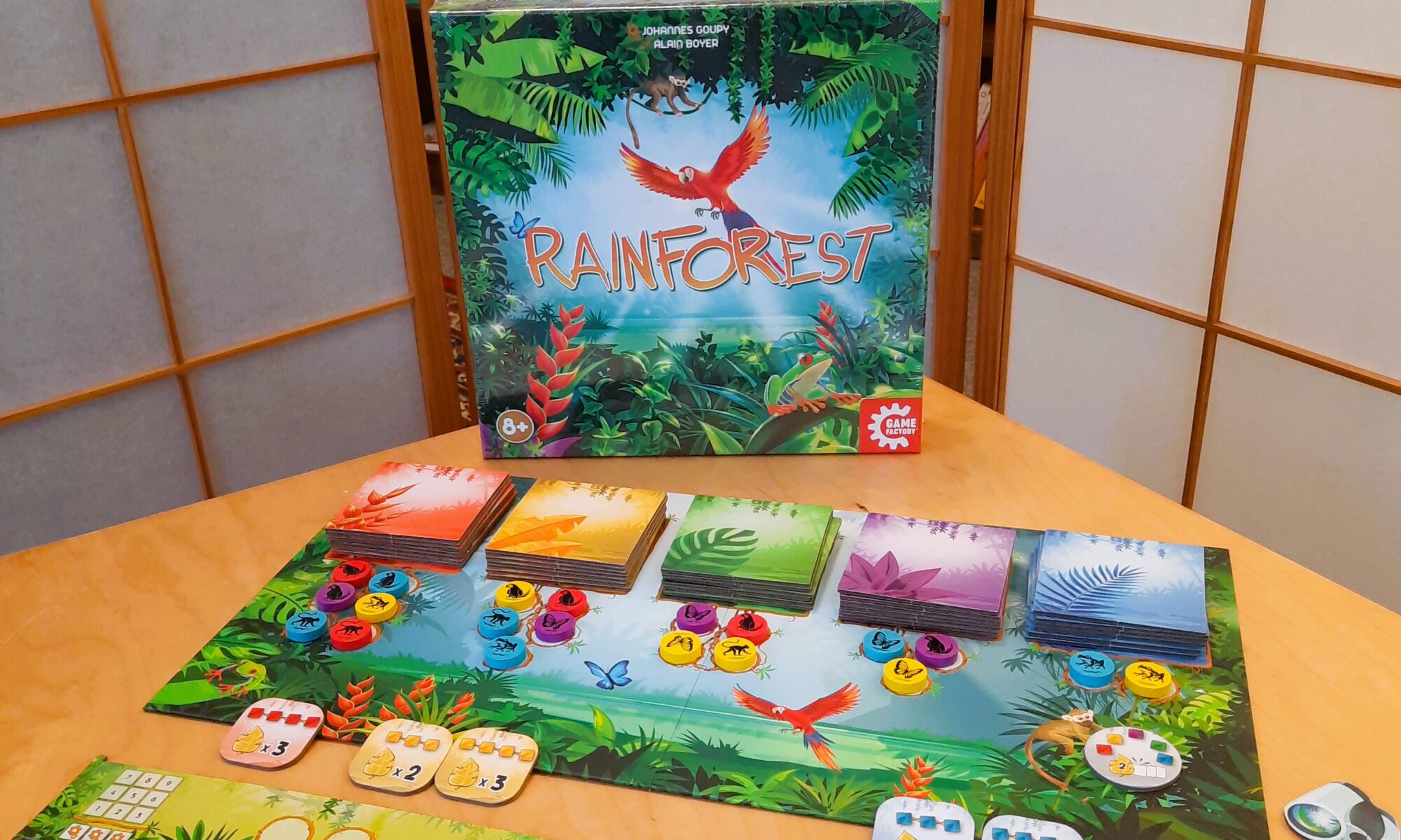 Rainforest, gioco da tavolo