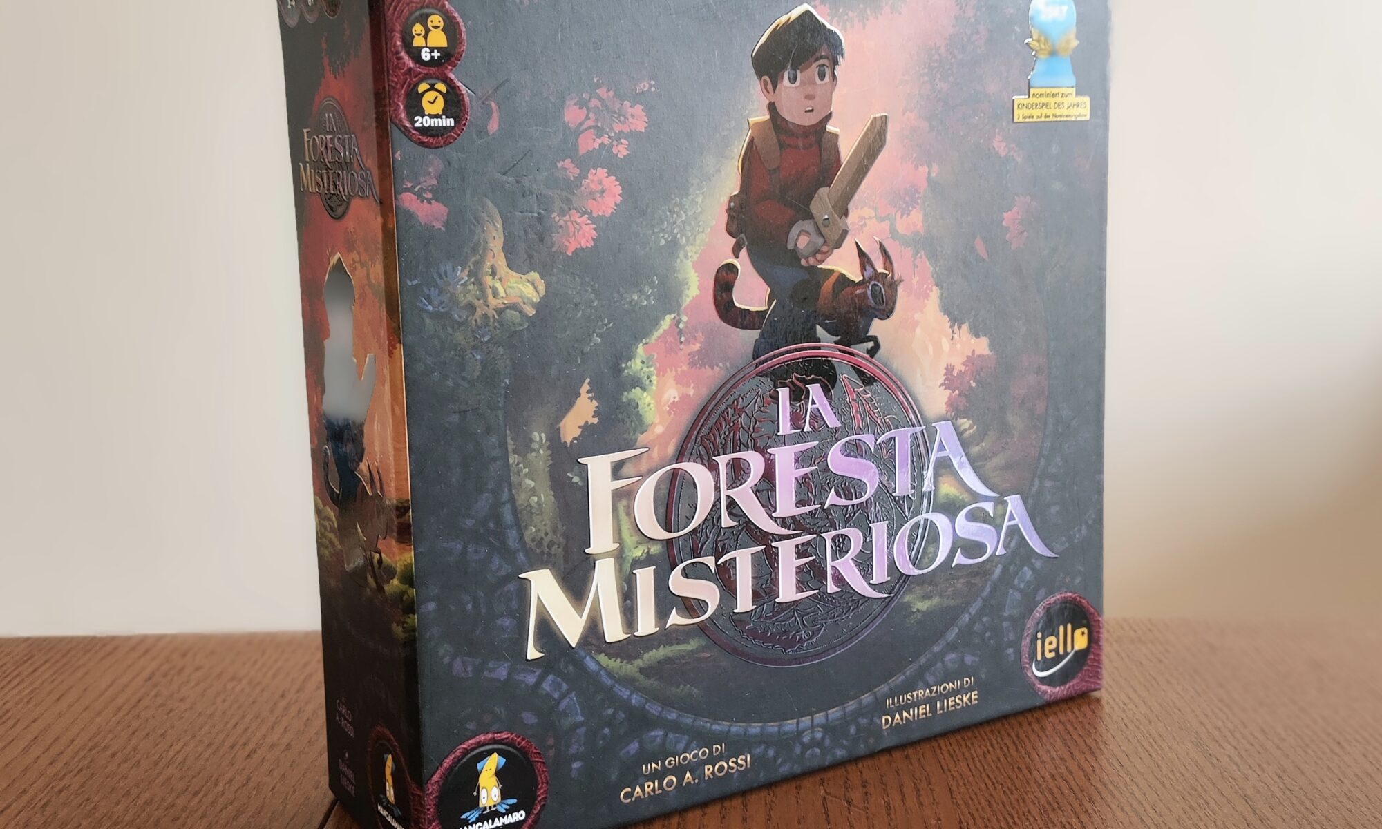 La Foresta Misteriosa, gioco da tavolo