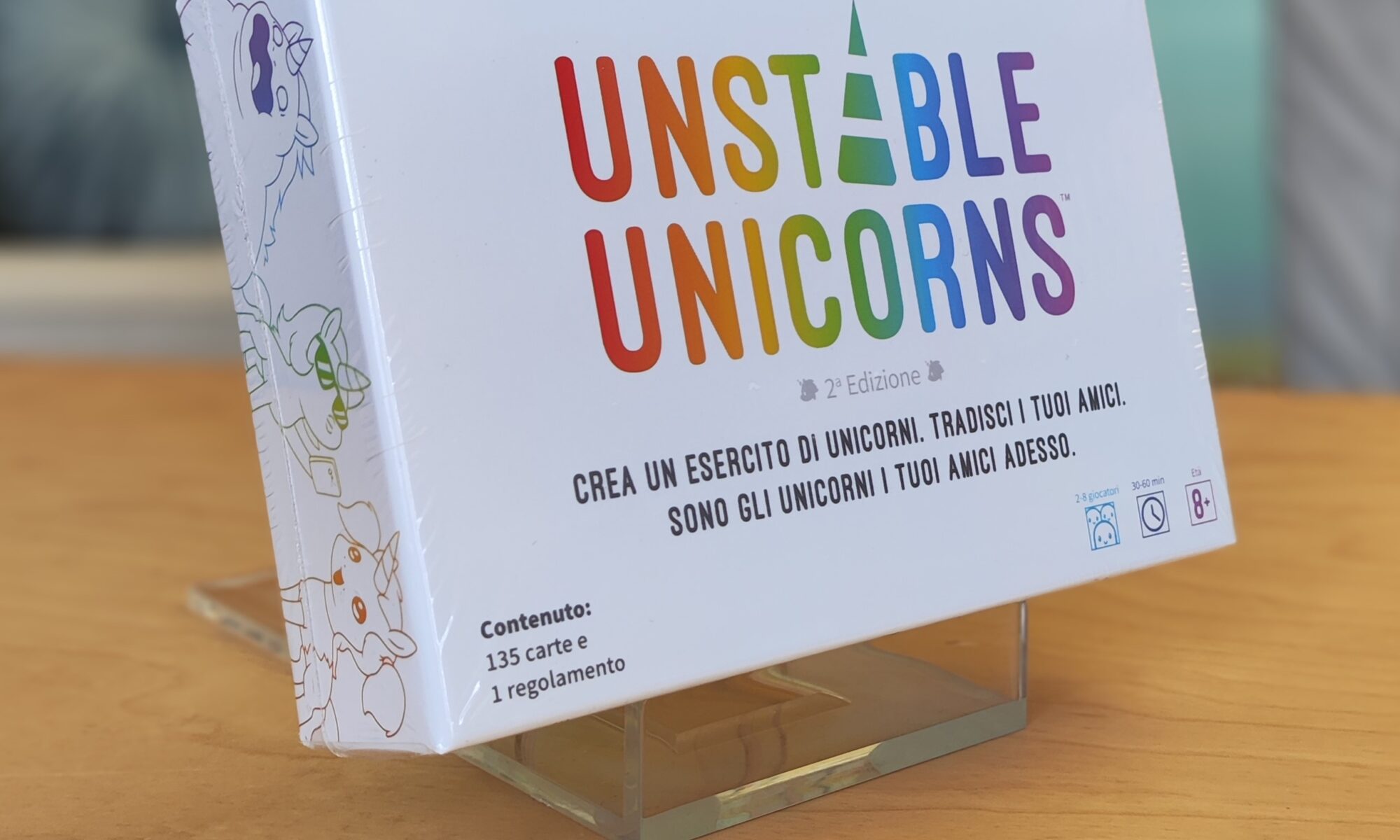 Unstable Unicorns, gioco di carte