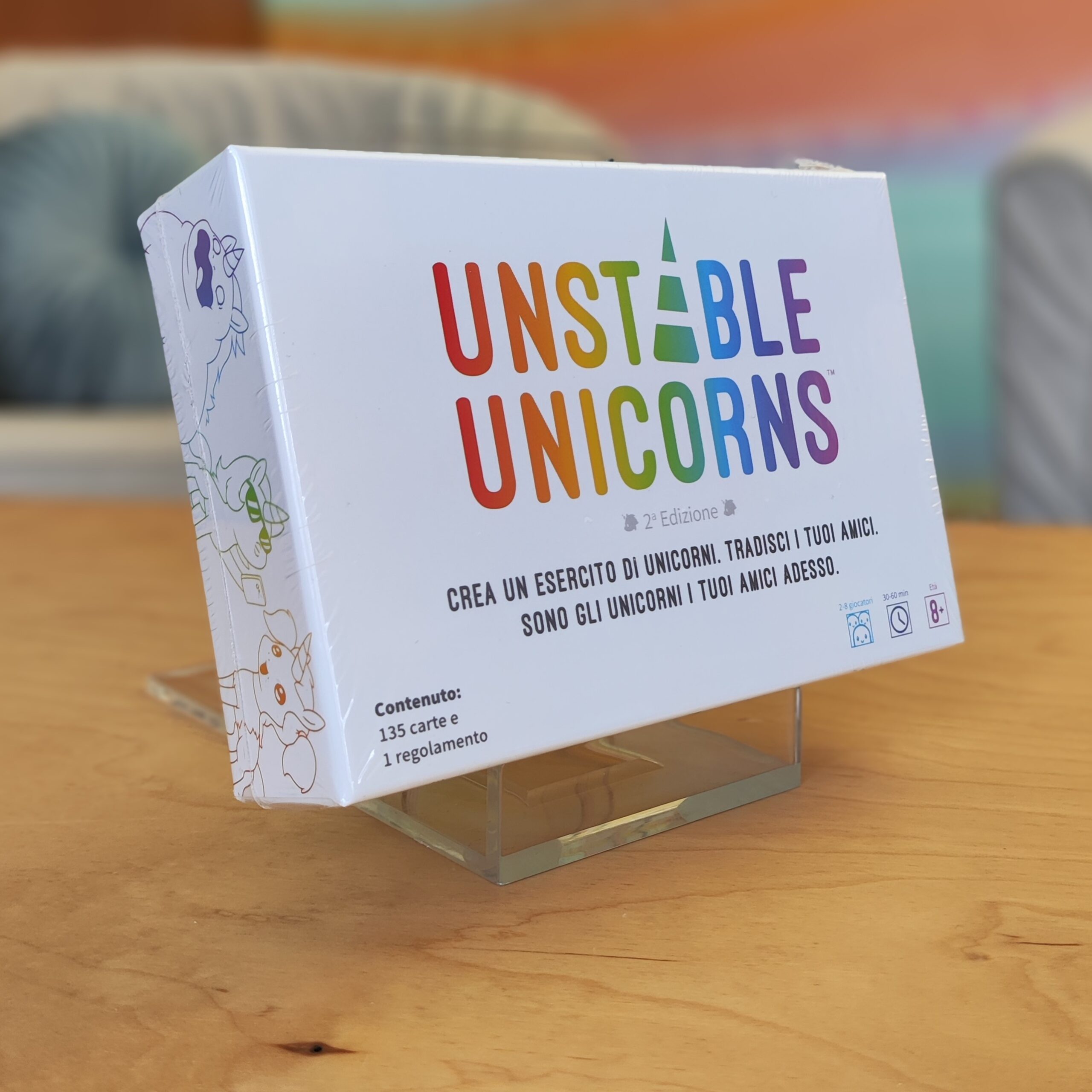 Unstable Unicorns, gioco di carte