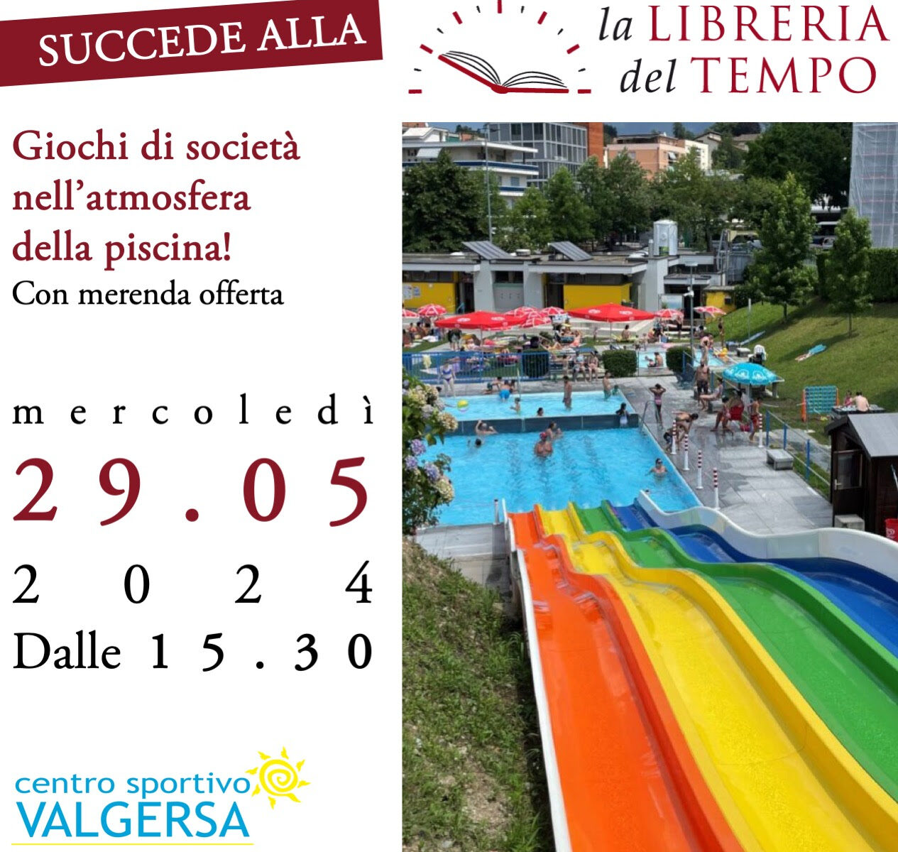 Giochi in piscina Valgersa